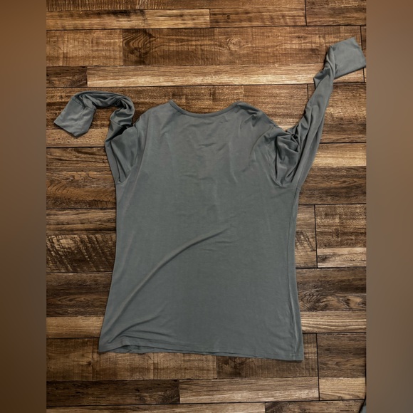 Little Sleepies Blue-Grey Bamboo Pajama Set, size Large - Picture 5 of 10